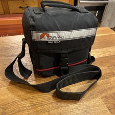 Lowepro Black  Blue Insulated Camera Storage Carey Bag SILH 35 SLR Clean Padded