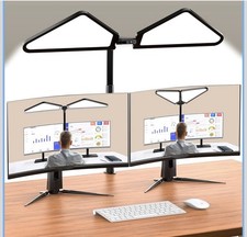 Supper Bright Clamp-On Gooseneck Desk Lamp Study Light with Flexible Arms, 5 ...