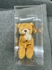Ty Beanie Baby "Hope" the Praying Bear 1998 Rare with Tag Errors Vintage