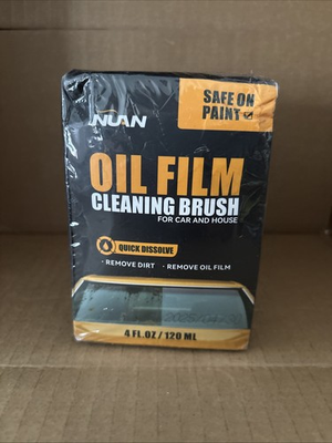 #ad #ad New NUAN Automotive Oil Film Cleaning Brush 4 oz. each For Car And House $7.23