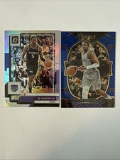 2022-23 De’Aaron Fox #130 Optic Holo & #13 Select 