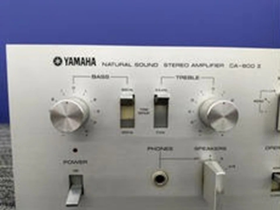 Amplificador Integrado Yamaha CA-800II 1974 Japão – Manutenção, Classe A/B, Funcionando - Imagem 3 de 4