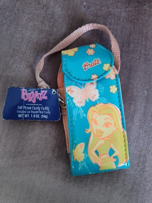 Bratz Doll Vinyl Purse Cell Phone Case Blue Pink MGA 2004