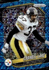 2025 Panini Prizm #252 Carnell Lake No Huddle Blue #/125
