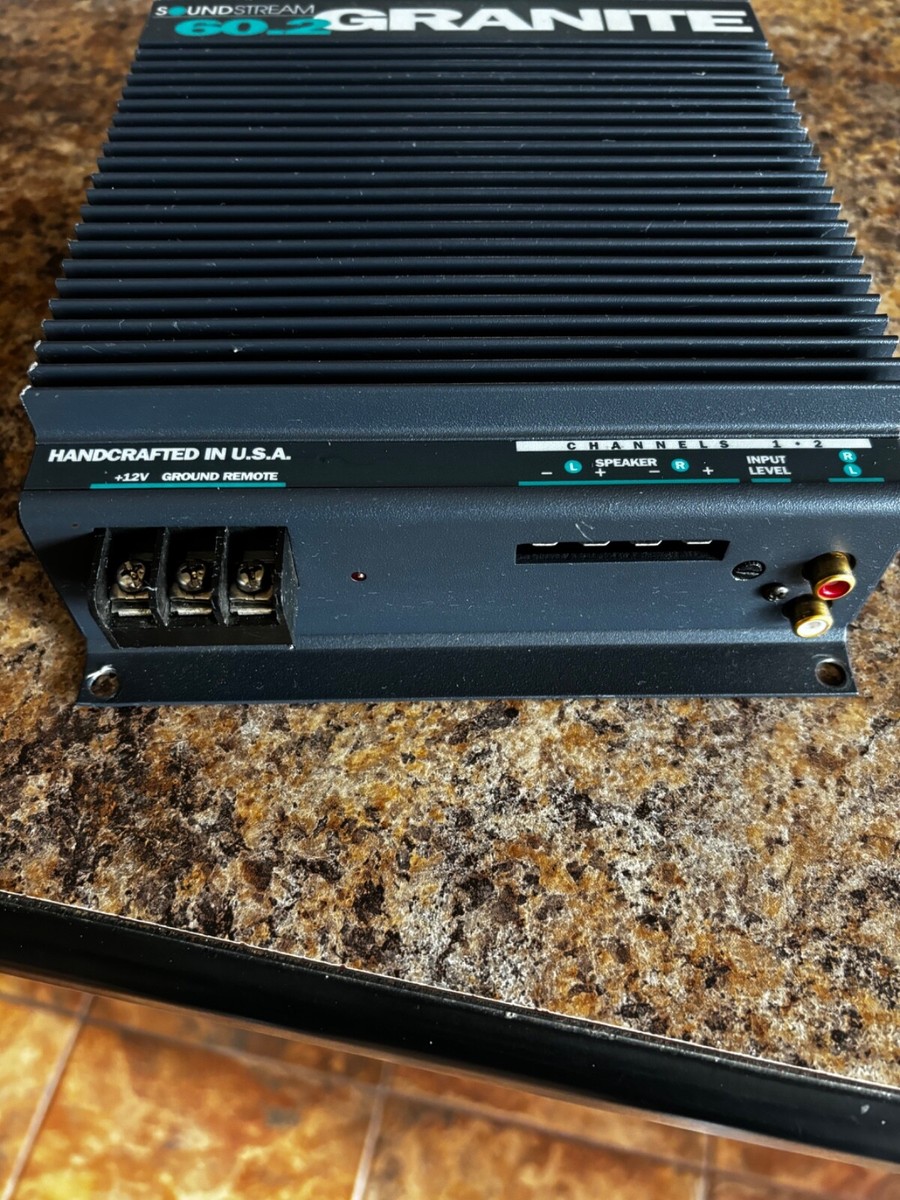 カーオーディオ SOUNDSTREAM  SF90 Old School Soundstream SF90 video test proof | eBay