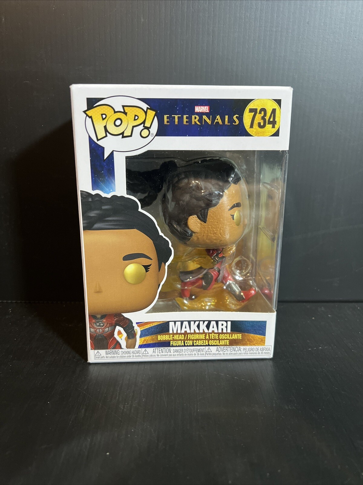Funko Pop! Marvel Eternals - Makkari Vinyl Figur 9,5cm - Sammlerstück
