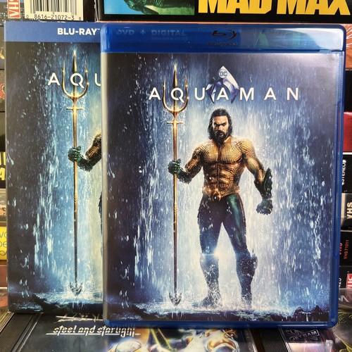 DCEU Snyderverse 8 Blu-ray Lot Man of Steel Justice League Aquaman Wonder Woman - Picture 15 of 24