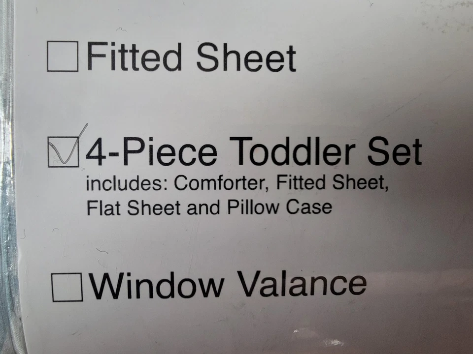 房间 365 点/圆 4 件套幼儿床上用品套装 (全新) — 第 2/4 张图片