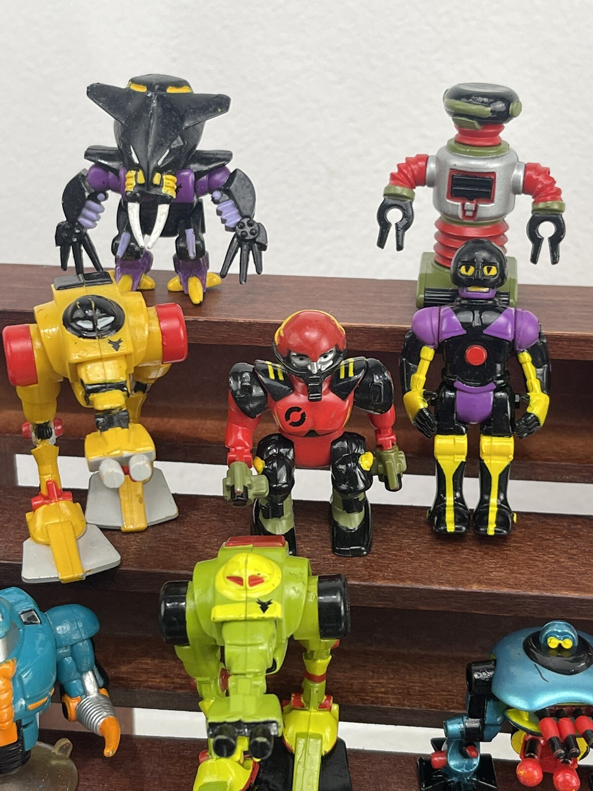 Lot De 10 Figurines Z-Bot Micro Machines Vintage - Série N°2 - Occasion