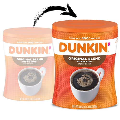 Original Blend Ground Coffee Medium Roast 30-Ounce Canister Pre-Ground Coffee US - Picture 3 of 11