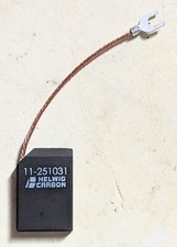 Helwig Carbon Motor Brush .25"x1"x1.5" Elevator 11-251031 Bevel Graphite 