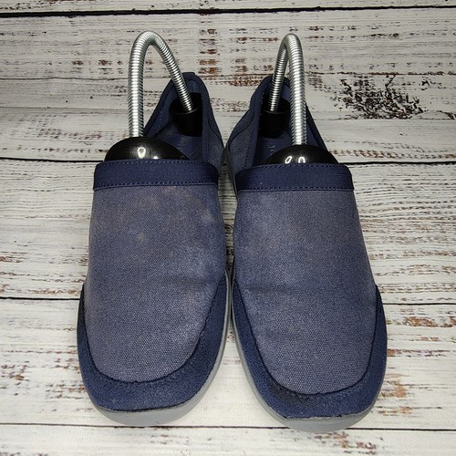 Crocs Duet Busy Day 2 Comfort Casual Water Shoes Skimmer Slip On Blue Women Sz 8 - Picture 2 of 22