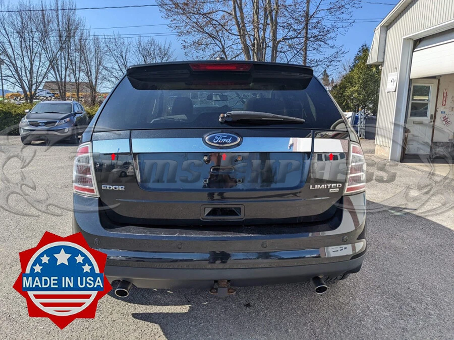 подходит: 2007-2010 Ford края задней двери багажника люк отделка бампер чехол акцент 3шт - Изображение 2 из 3