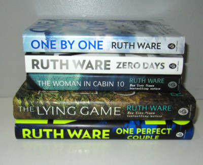 Lot of 5 Ruth Ware books TPB/HB One by One Zero Days Perfect Couple Lying Game..