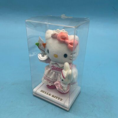 Plush Toy Sanrio Hello Kitty Point Doll Waitress Stuffed Retro