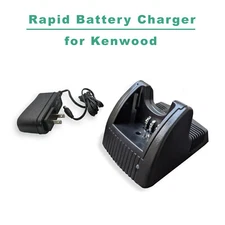 Rapid Li-Ion Battery Charger for Kenwood Two-Way Radios KNB-45L KNB45 TK-3200