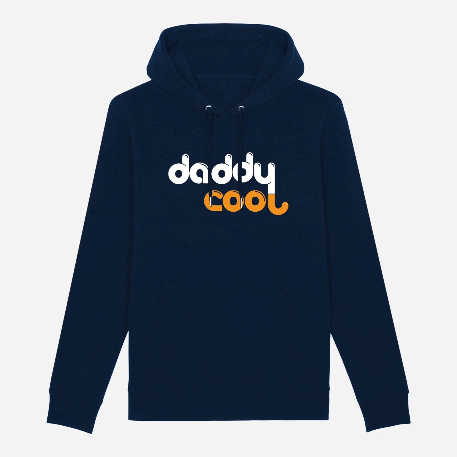 Men's Hoodie Navy Blue, DADDY COOL