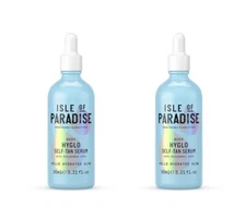 NEW - Isle of Paradise Face Hyglo Self-Tan Serum - 1.01oz / 30ml - 2 PACK