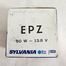 Sylvania EPZ 50W 13.8V Photo Stage Projection Light Bulb Studio Lamp