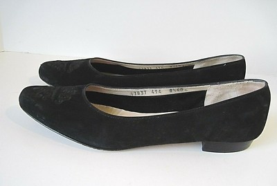 ferragamo suede flats