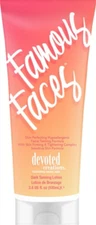 Devoted Creations FAMOUS FACES Facial Tanning Lotion Skin Firming 3.4 oz