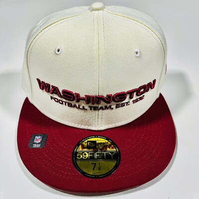 Washington Football Team Fitted Hat New Era 59Fifty NFL Team