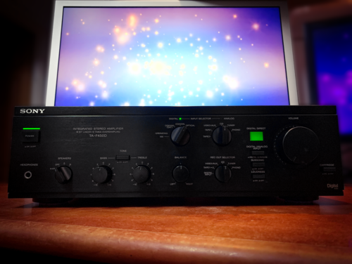 SONY TA-F450D ๐RaRe๐ Vintage Stereo Amplifier MM/MC Phono Stage