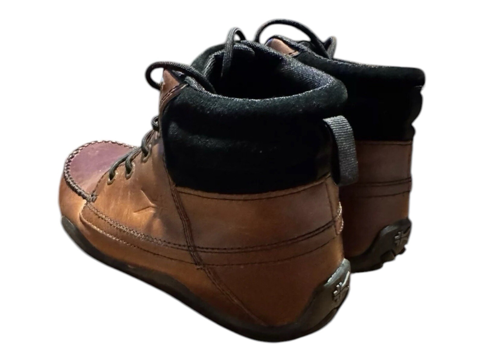 KURU Quest Men's Size 8 Brown Leather Ankle Lace Up Camp Hiking Boots Mountain image 5