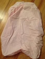 Baby GAP Pink Fitted Crib Sheet 100 Cotton