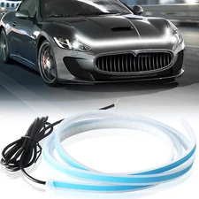 Start Scan Dynamic 70''  in LED DRL Car Hood Light Strip  For Ram 1500 2500 3500