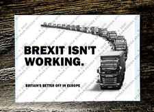 BREXIT ISN'T WORKING Sticker Packs (25-1000) BETTER OFF IN EUROPE EU REMAIN