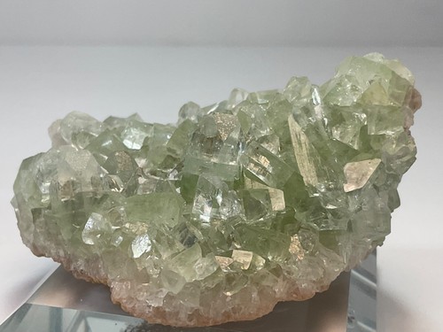 Fluorite, Fluorapopphyllite known as Fluorite, Calcite, Xianghualing Mine, China - Picture 8 of 13