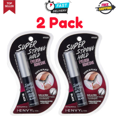 i-Envy by KISS Super Strong Hold Eyelash Adhesive (2 pack) - Free Shipping...