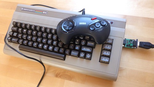 Commodore / Amiga / Atari ===> Sega Mega Drive Pad Adapter - Afbeelding 7 van 9