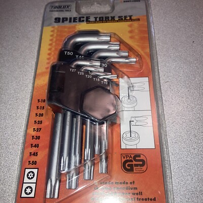 9 Piece Torx Set