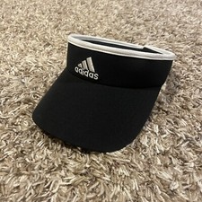 Adidas Women's Aeroready Tennis Pickleball Visor Black Match Sports Clamp Style