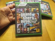 Grand Theft Auto V Premium Online Edition XBOX ONE US NEW FACTORY SEALED
