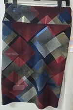 LuLaRoe Multicolor Skirt Small NWT