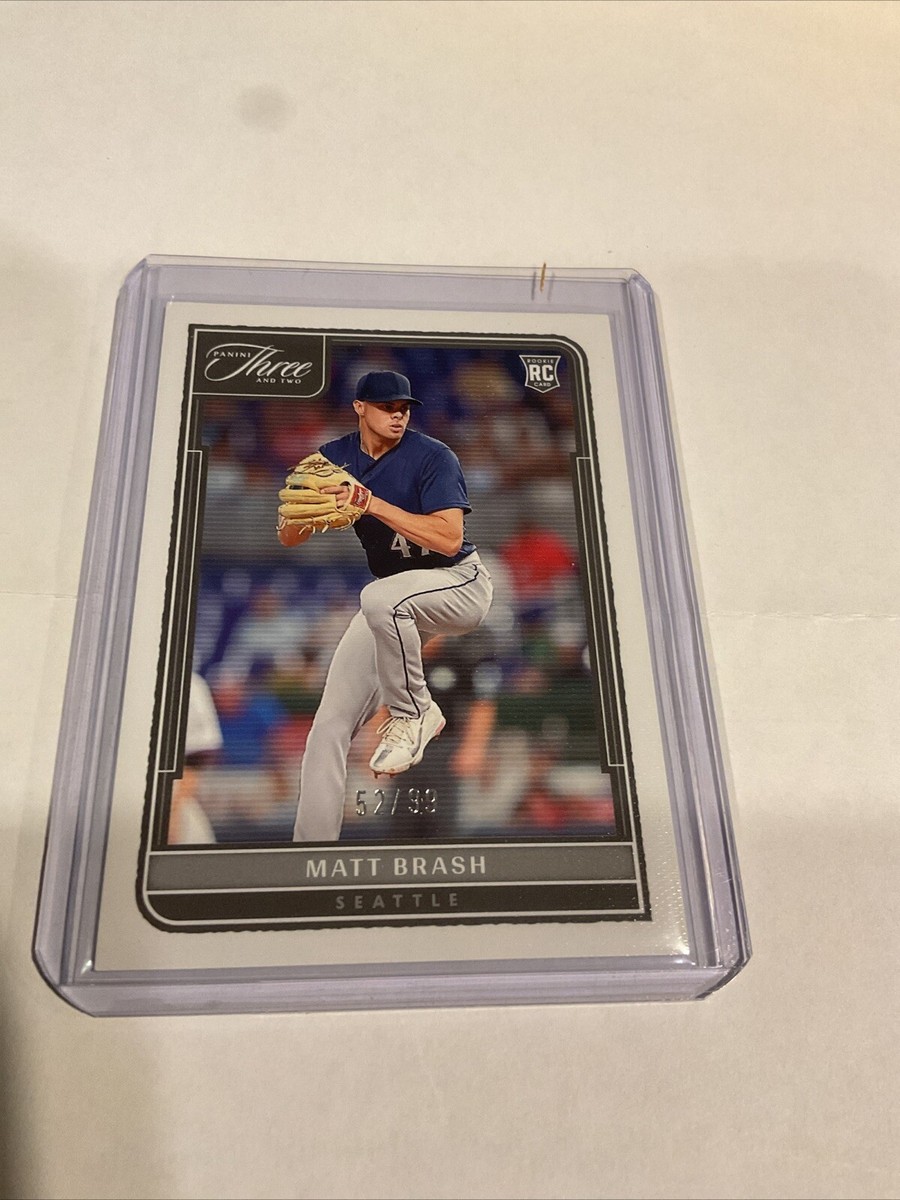 2022 Panini Three and Two - Rookies Matt Brash #136 /99 (RC
