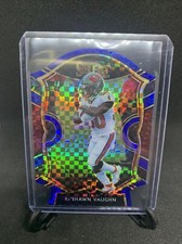 2020 Select Keshawn Vaughn Blue Checkered Prizm Die Cut Concourse No. 73