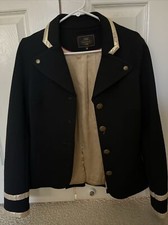 Tocca Wool Bk Military Jacket 8