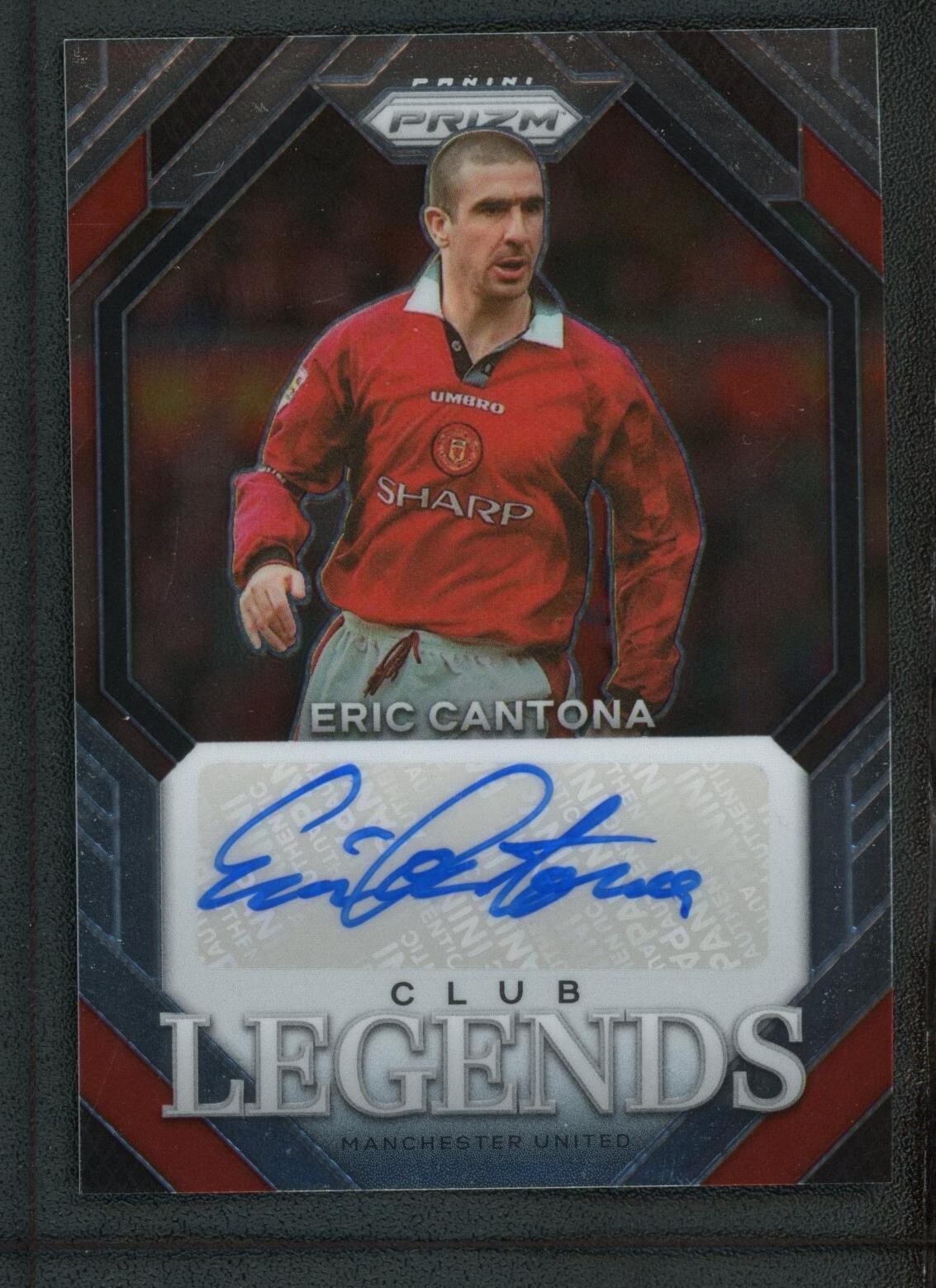 2021 Panini Prizm Eric Cantona Auto 親しかっ Pink