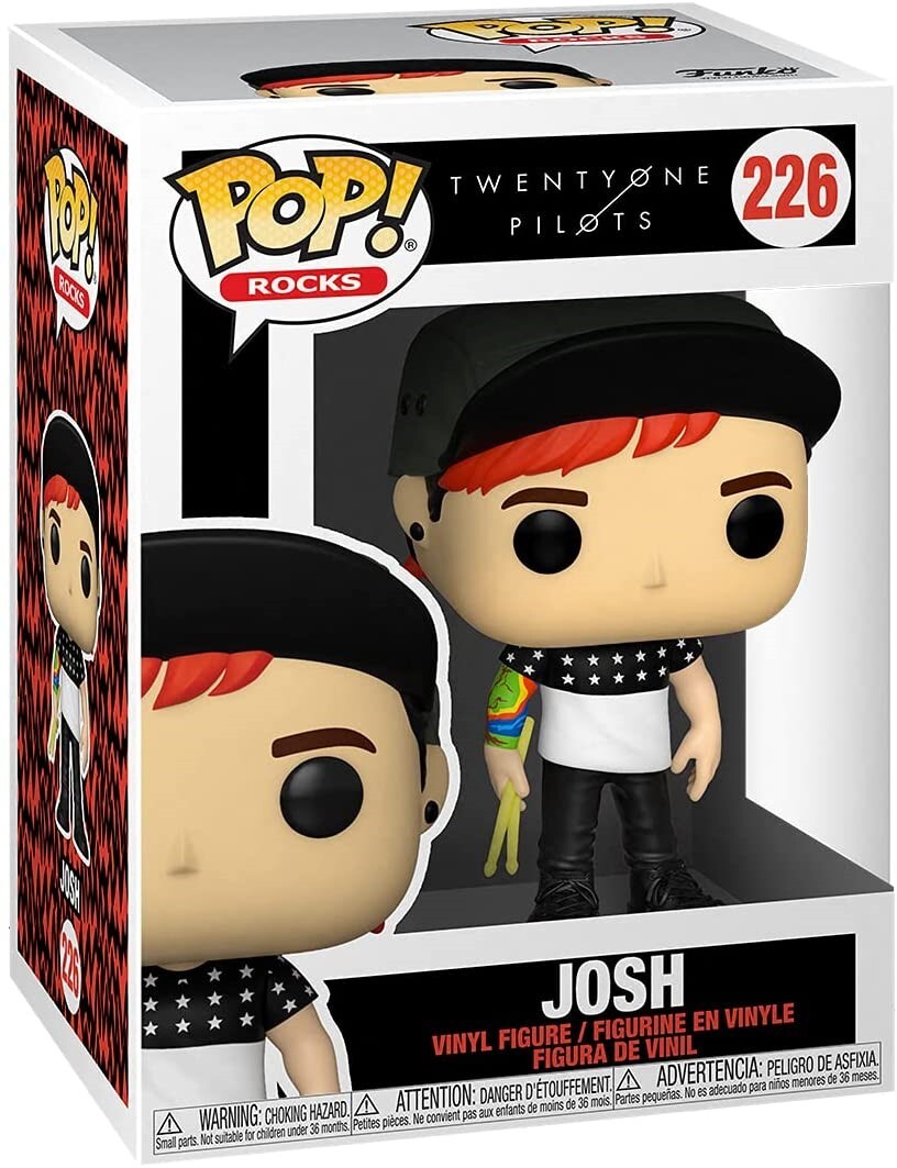 Funko Pop Rocks Twenty One Pilots- &Quot;Stressed Out&Quot; Joshua