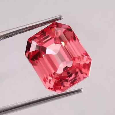 NATUREL SANS DÉFAUT Rose Ceylan Saphir Rond Ample Coupe Classe AAA Gemme 11 CT EUR 66,78