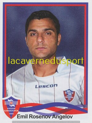 220 EMIL ANGELOV KARABUKSPOR STICKER PANINI SPORT TOTO SÜPER LIG 2010 2011