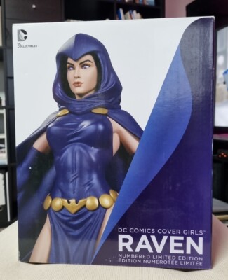 DC Comics Cover Girls Raven Statue ++ Stanley Lau + BESCHÄDIGT 