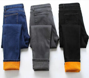 women's thermal lined jeans