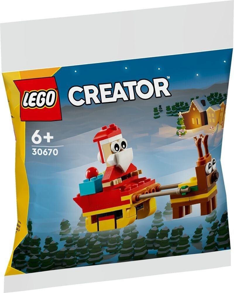 Lego Weihnachtsmann Auf Schlittenfahrt (30670) - Bild 4