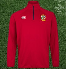 Image of Official Canterbury British & Irish Lions 1/4 Zip Training Top - Mens Rugby