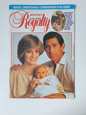 ROYALTY MONTHLY Vol 2: 3.9 1982: William ROYAL TAUFE GEDENKAUSGABE